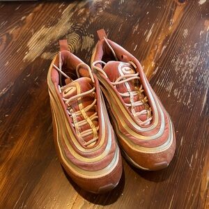 Nike Air Max 97 dusty peach velvet - 8.5